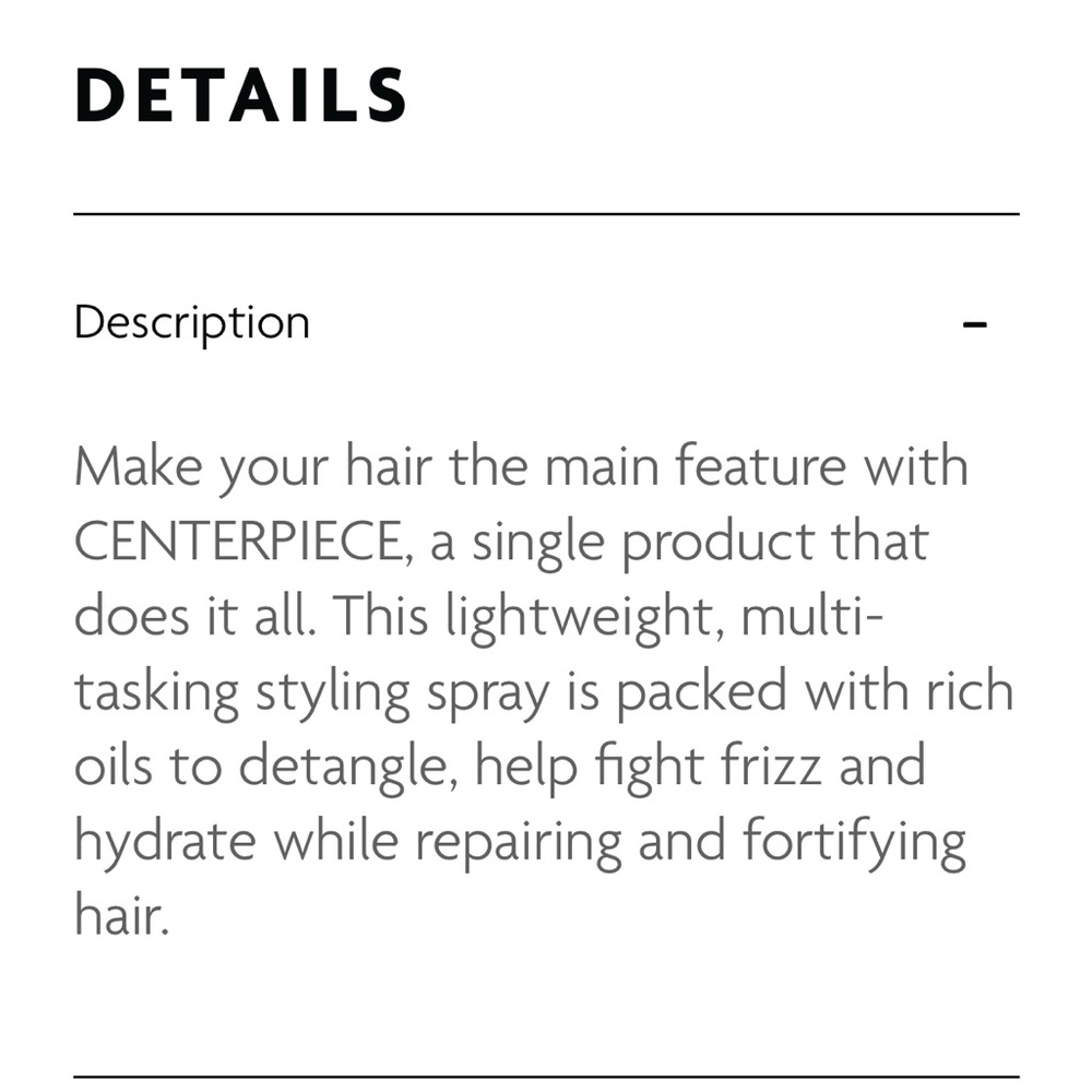 R+Co | Centerpiece All-In-One Elixir Spray - Picture 5 of 8